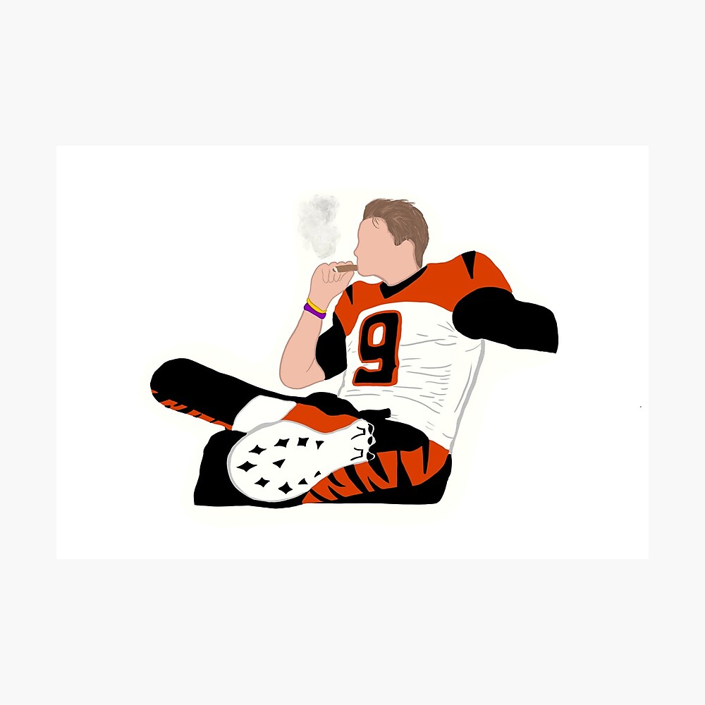 Joe Burrow Stickers Cincinnati Bengals Joe Brr Stickers Buy 