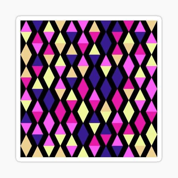 Versed Maple (pinks, purples and yellows) Sticker