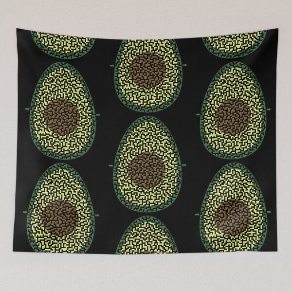 Item preview, Avocado Shaped Maze & Labyrinth designed and sold by gorff.