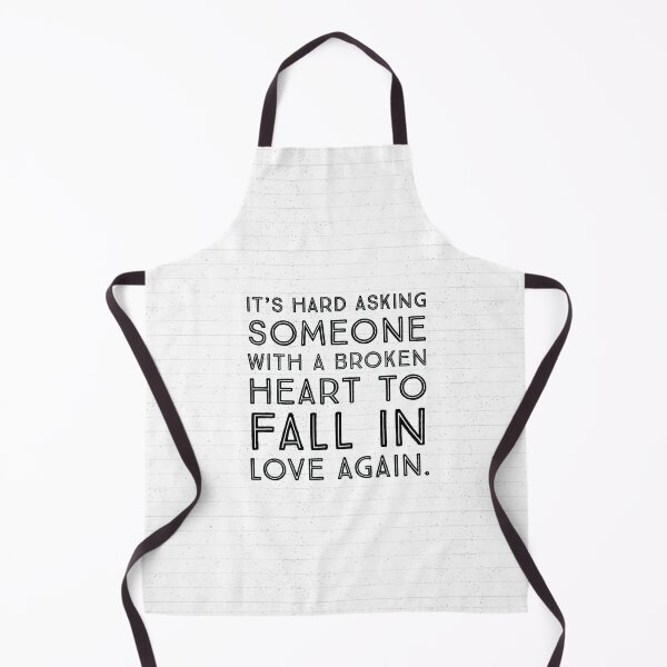 Item preview, It's hard asking someone with a broken heart to fall in love again. designed and sold by allarts2016.