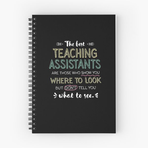 Item preview, The best Teaching Assistants Appreciation Gifts - Quote Show you where to look designed and sold by betternotes.