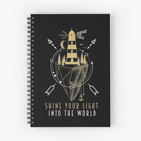 Item preview, Shine Your Light Into The World - Spread the Light designed and sold by ColorfulMystic.