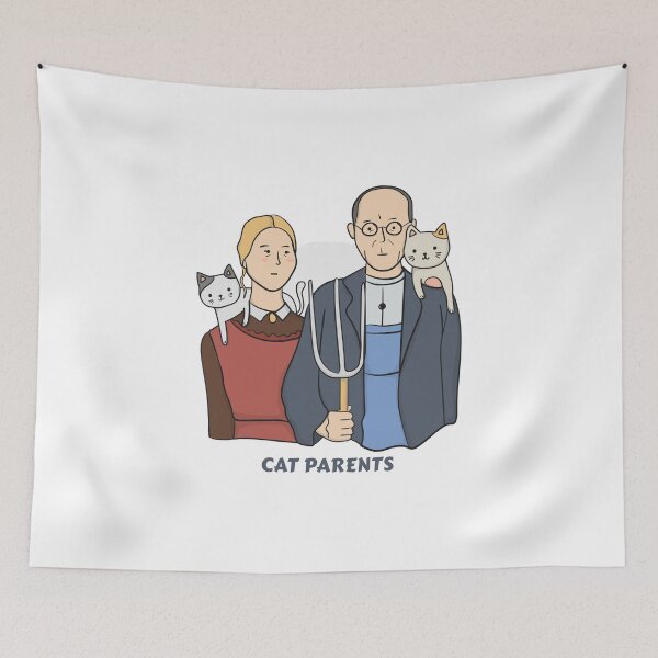 Item preview, Cat Parents designed and sold by Anh Huynh.