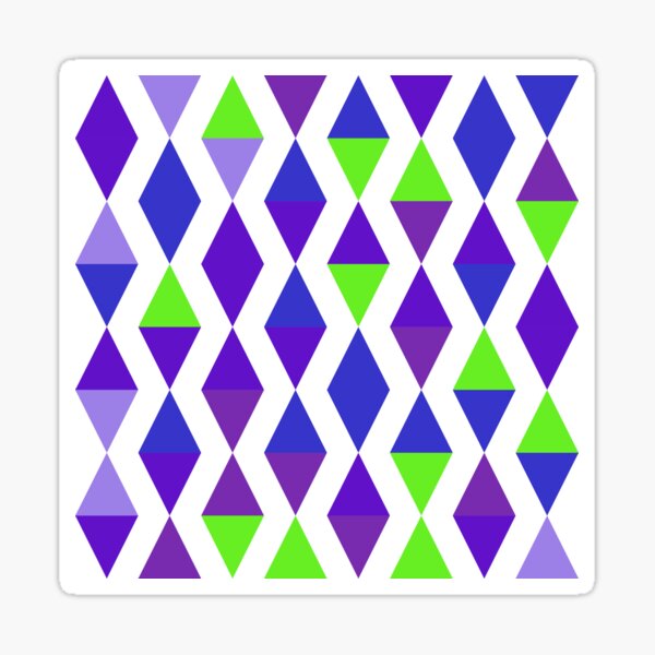 Versed Maple (purples and greens) Sticker