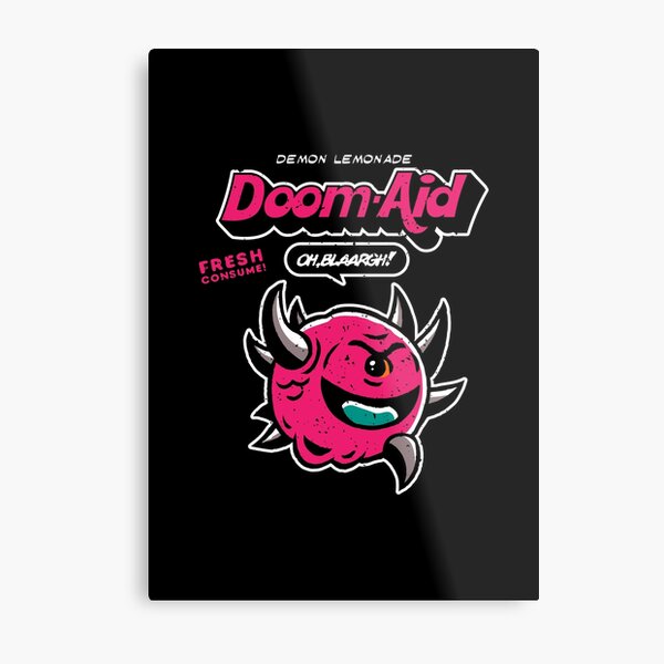 Doom Drink Metal Print