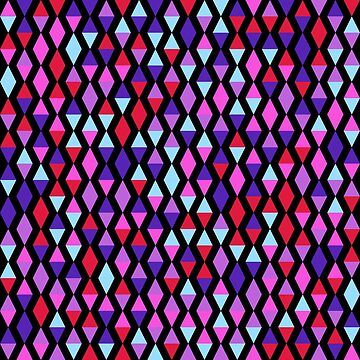 Artwork thumbnail, Versed Maple (pinks, purples and blues) by Ana Ulin