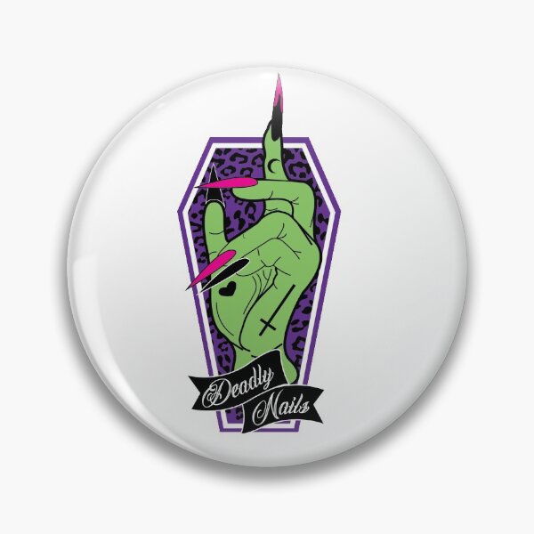 Item preview, Deadlynails official logo designed and sold by Deadlynails666.