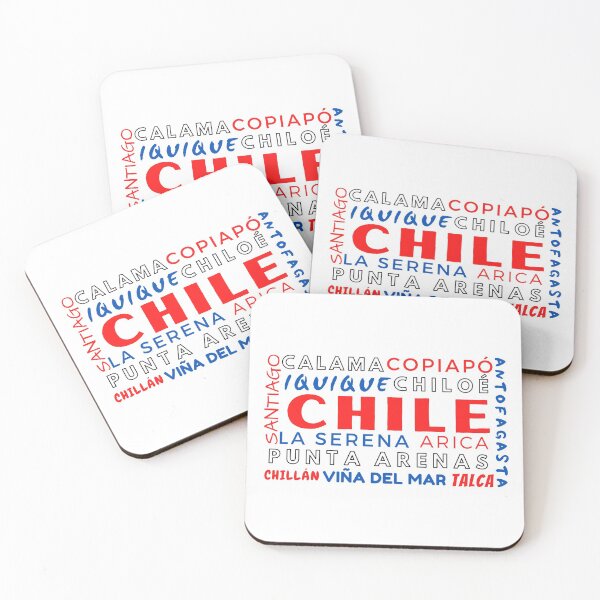 Item preview, Chilean cities - ciudades de Chile designed and sold by OpulentFlair.