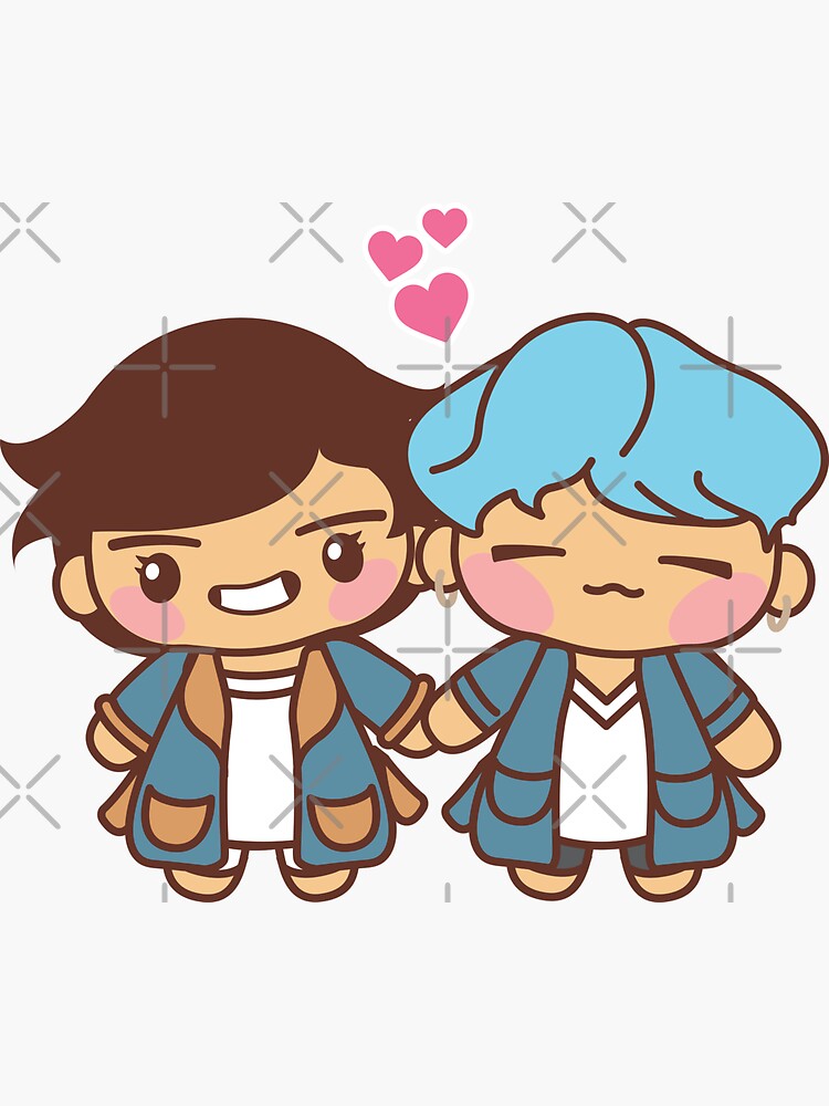 Taegi Pajama Party - BTS Taehyung and Yoongi ( SUGA ) in PJ's ~BTS Pajama Party~ by MikaBees