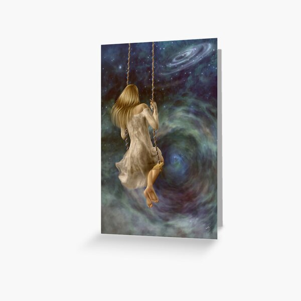 Through a Dream * Fantasy Greeting Card
