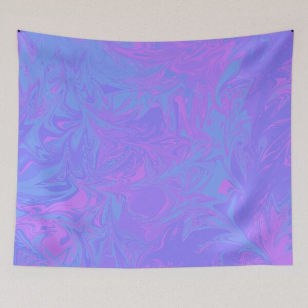 Item preview, Blue, Purple, Pink Abstract Flames  designed and sold by Whoopsidoodle.