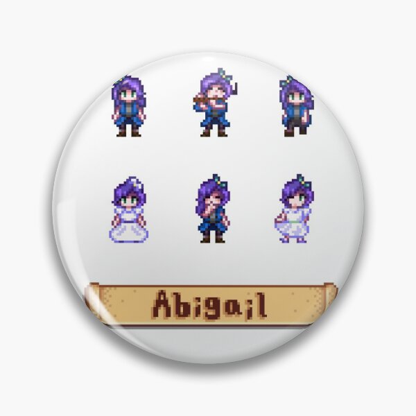 Artikelvorschau, Stardew Valley Sprites – Abigail entworfen und verkauft von kathdvd.