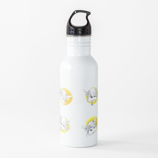 Motif Highland cow Gourde