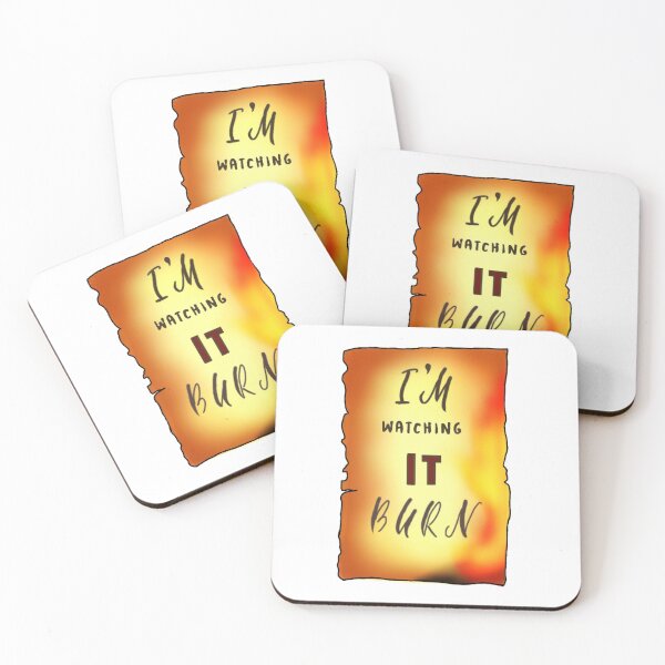 Item preview, Burn Grey Outline designed and sold by Melly-Jellyarts.