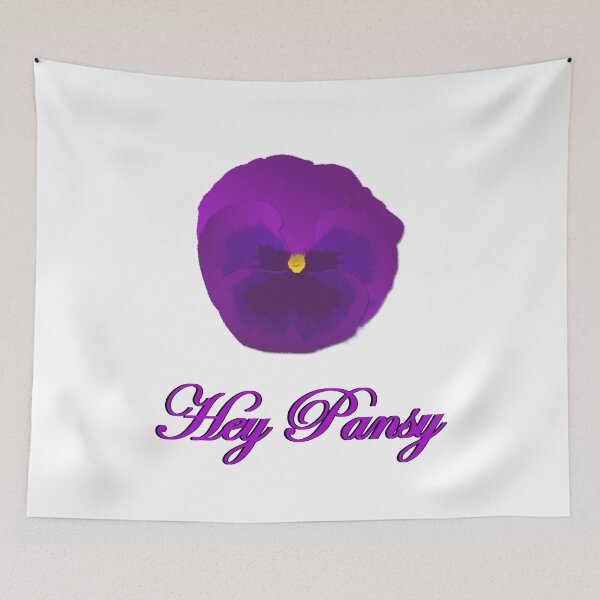Item preview, Hey Pansy Vector art (Purple) designed and sold by NUBAT-Designs.