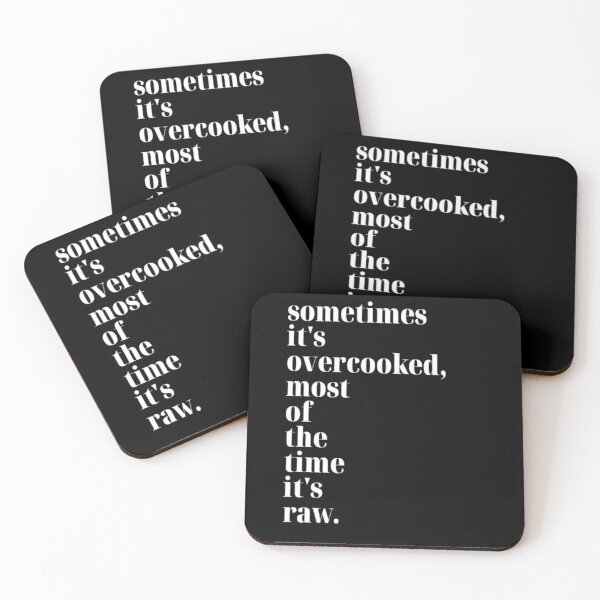 Item preview, Chef's Humor - Sometimes Overcooked, Mostly Raw designed and sold by Michael Schmidt.