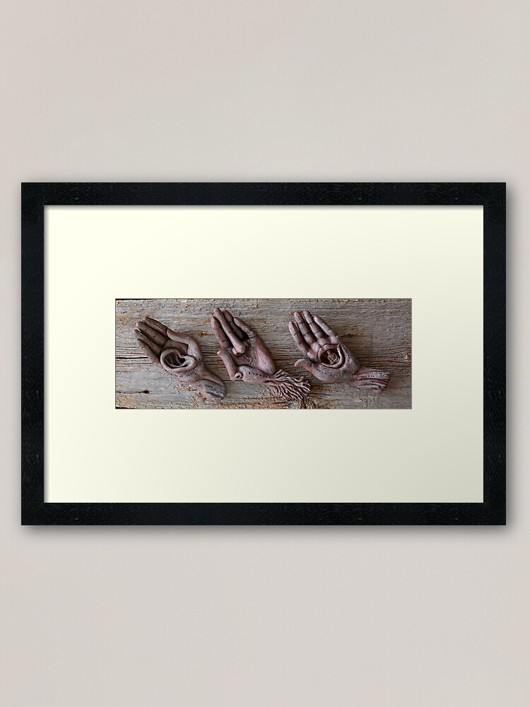 Thumbnail 1 of 7, Framed Art Print, Listen, Breathe, then Speak Your Truth designed and sold by MonaShiber.