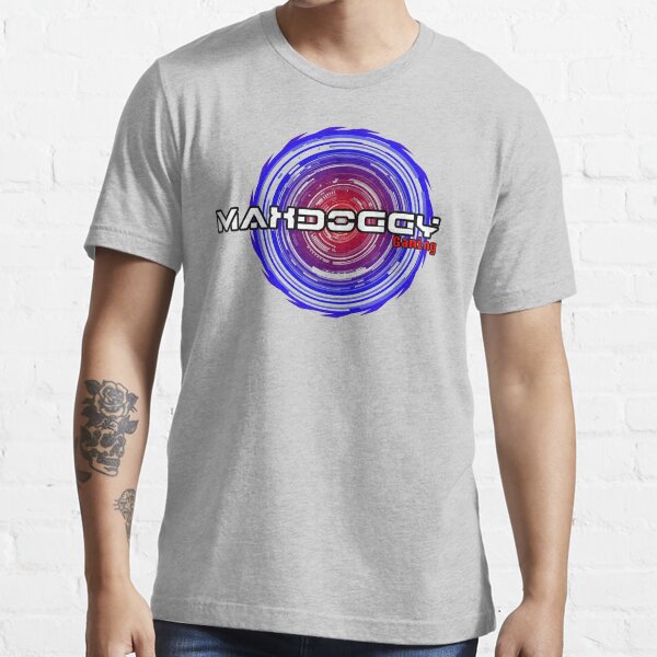 Maxdoggy Gaming - Black Outline Essential T-Shirt