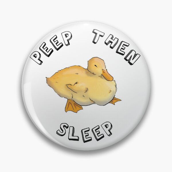 Item preview, Peep Then Sleep - Letras blancas designed and sold by eleary.