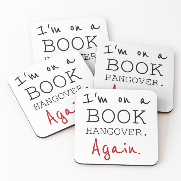 Item preview, I'm On a Book Hangover. Again. Drawing designed and sold by lovebubbles5.