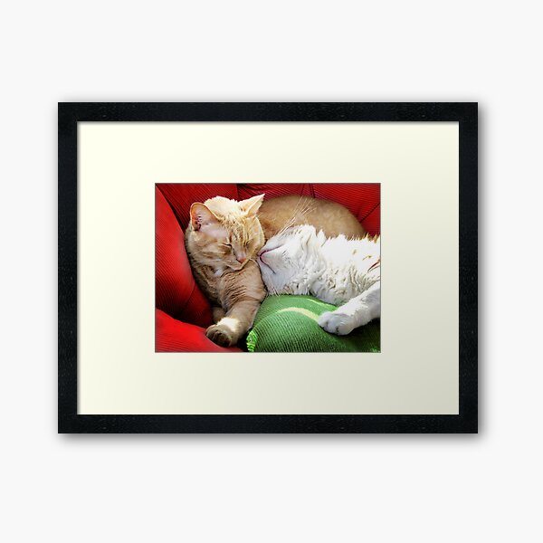 Warmth and Love for the Holidays Framed Art Print