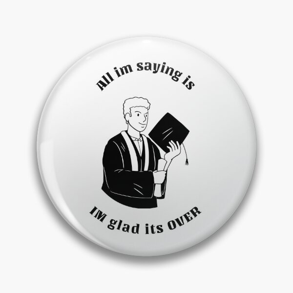 Item preview, Glad Its over designed and sold by Limitless-Tees.