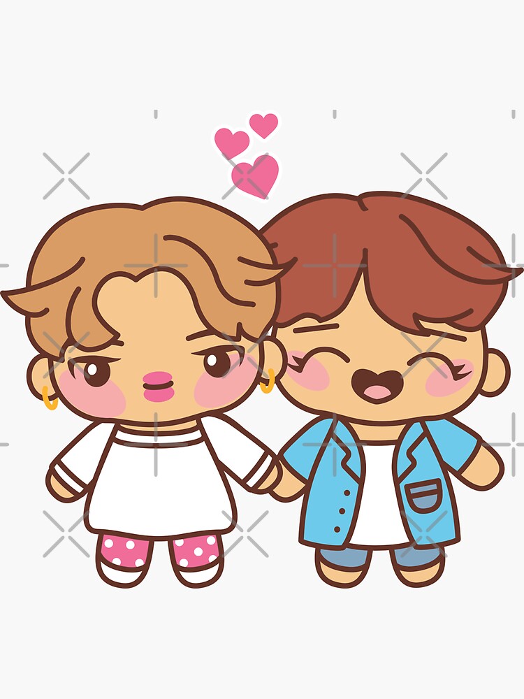Jihope Pajama Party - BTS Jimin and Hobi in PJ's ~BTS Pajama Party~ by MikaBees