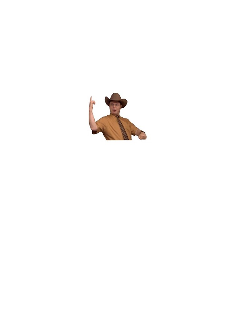 Thumbnail 4 von 4, iPhone-Hülle, Cowboy-Sicherheit Dwight Schrute designt und verkauft von rosegold18.