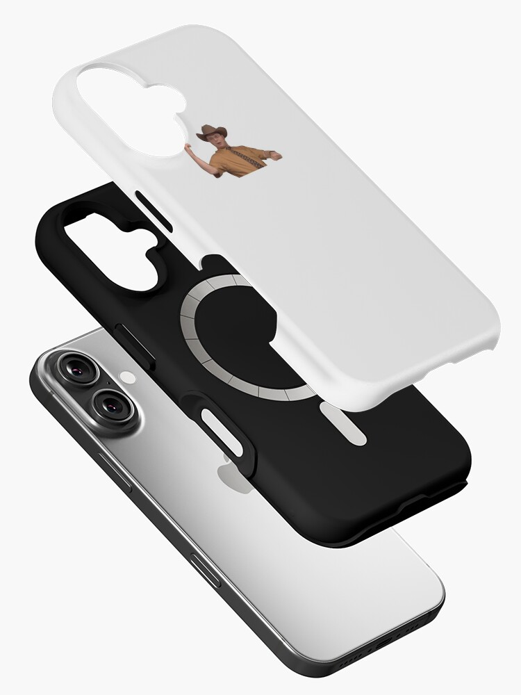 Thumbnail 2 von 4, iPhone-Hülle, Cowboy-Sicherheit Dwight Schrute designt und verkauft von rosegold18.