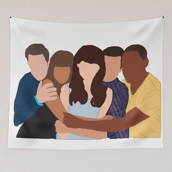 Item preview, New Girl Hug designed and sold by Maggie Reynolds.