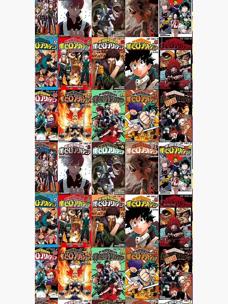 My hero academia Cover Collage by Akolytus