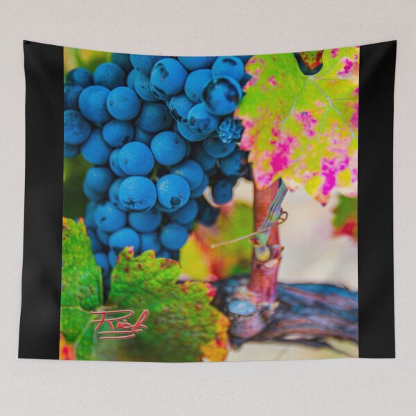 Item preview, Grapes on the vine Image by Rich AMeN Gill designed and sold by RichAMeNGill.