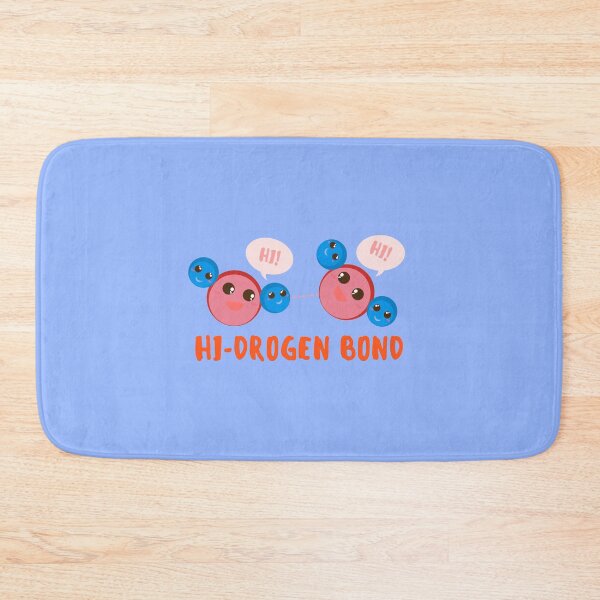 Item preview, Hydrogen H2  Bond Cute Cartoon Says Hi  designed and sold by twicetrader.