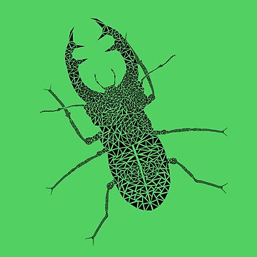 Artwork thumbnail, MoZanimals: Stag Beetle by whatstudio