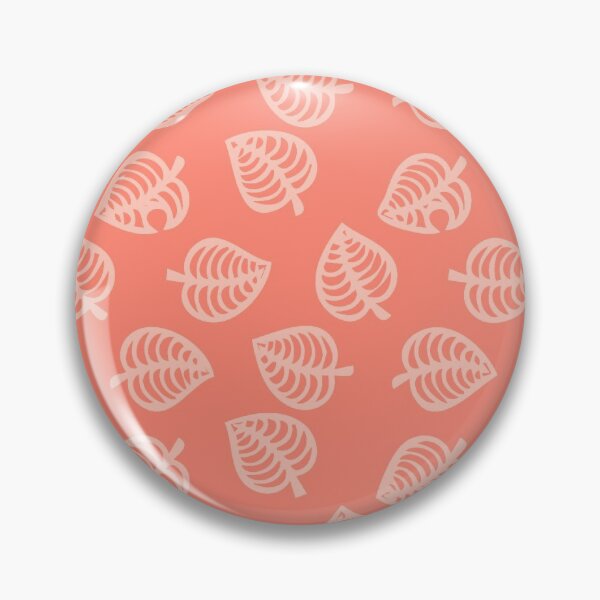 Item preview, ACNH coral leaf pattern designed and sold by Estela Costa.