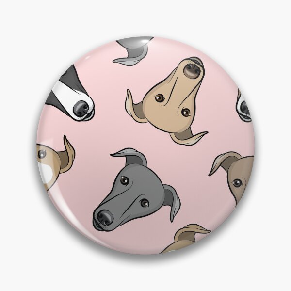 Item preview, Greyhound Faces - Pink designed and sold by littlearrow.