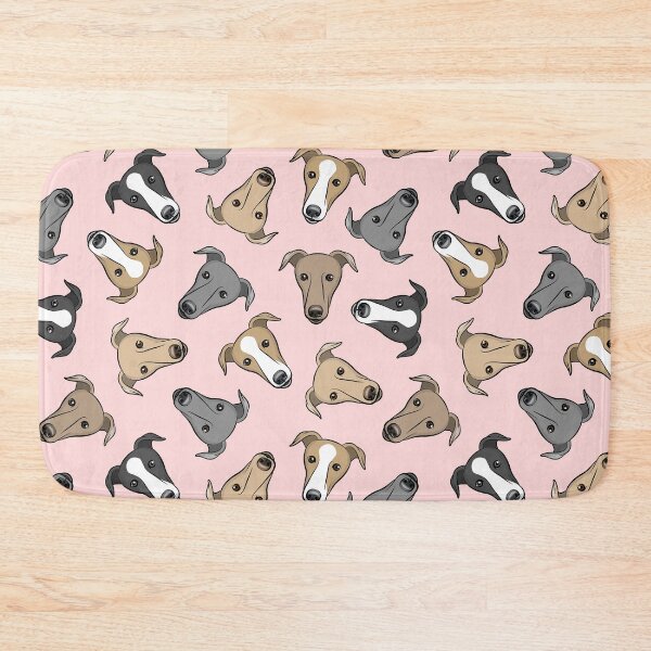 Item preview, Greyhound Faces - Pink designed and sold by littlearrow.