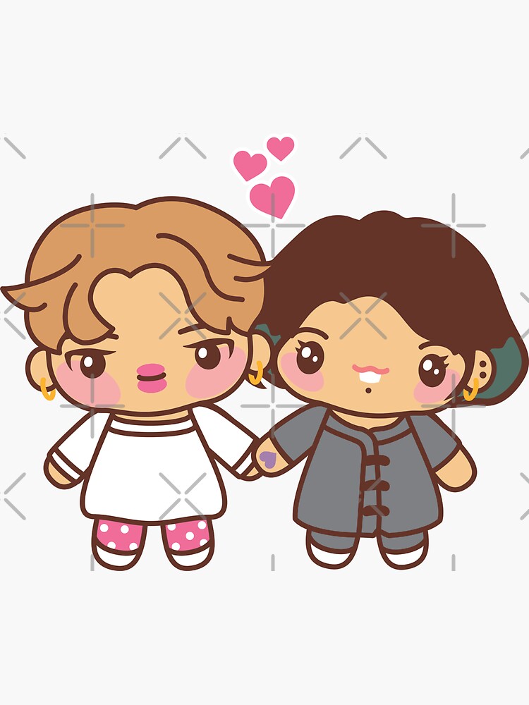 Jikook Pajama Party - BTS Jimin and Jungkook ( Kookmin ) in PJ's ~BTS Pajama Party~ by MikaBees
