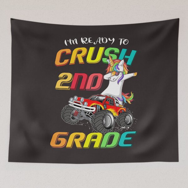 Item preview, I'm ready to Crush 2nd grade designed and sold by SamArtistbyAUS.