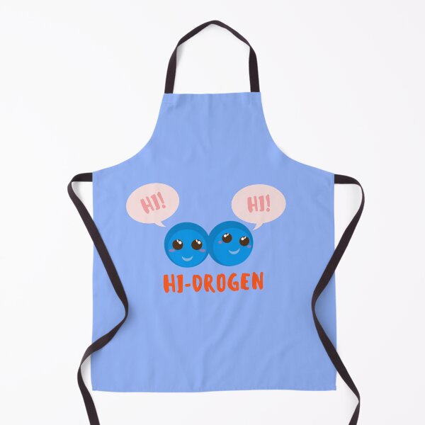 Item preview, Hydrogen H2  Molecule Cute Cartoon Says Hi  designed and sold by twicetrader.