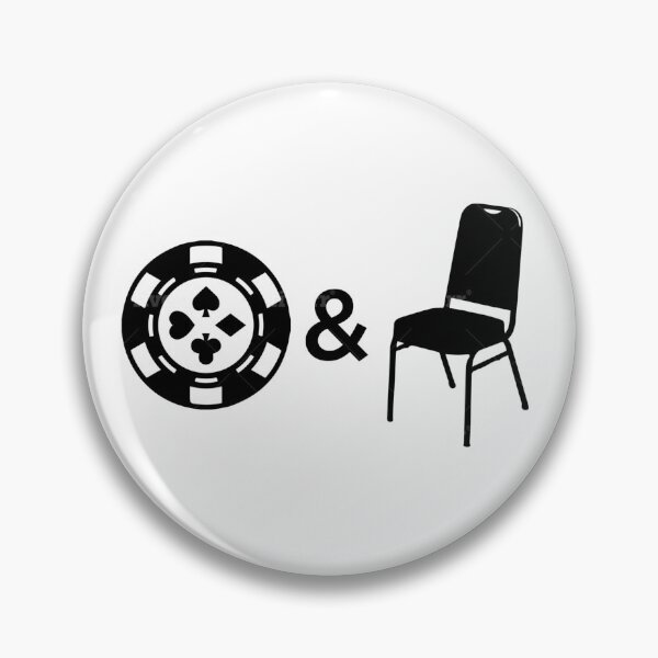 Item preview, Chip and a chair texas holdem designed and sold by pokerhuts.