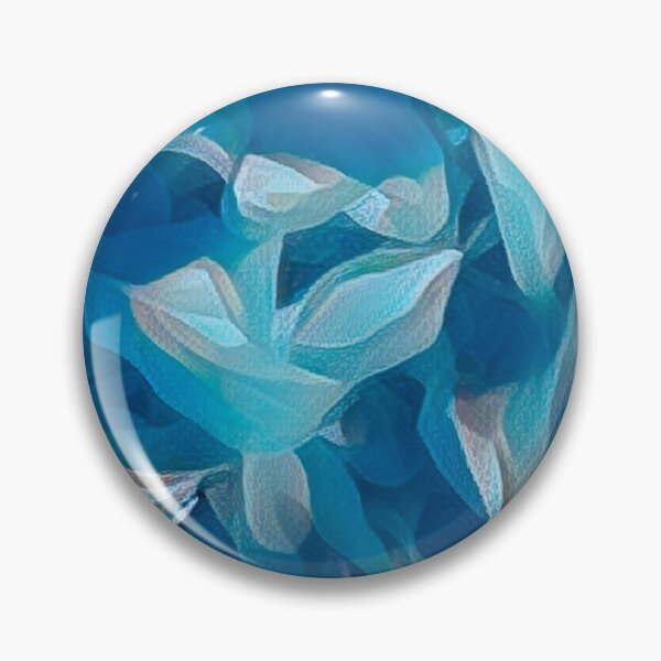 Item preview, Shades of Blue Abstract Nature Design designed and sold by Susan Rydberg.