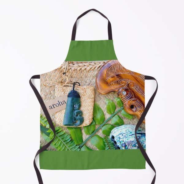 Item preview, NZ Maori Theme - Toki Tiki Pounamu Greenstone And Patu designed and sold by Nicolette Neish.