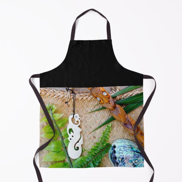 Item preview, NZ Maori Theme - Bone Manaia Guardian And Tokutoku designed and sold by Nicolette Neish.