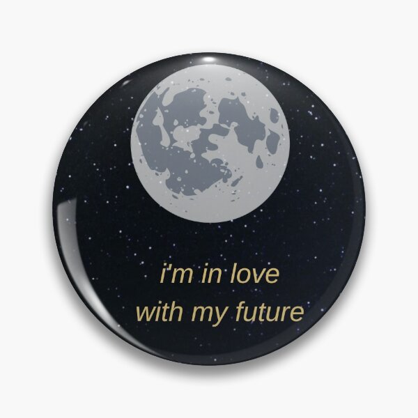 Item preview, "in love with my future" subtitles billie  (moon/starry sky) designed and sold by thewayitshine.