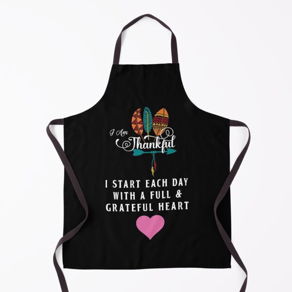 Item preview, I Am Thankful - I Start Each Day With A Full & Grateful Heart designed and sold by ColorfulMystic.