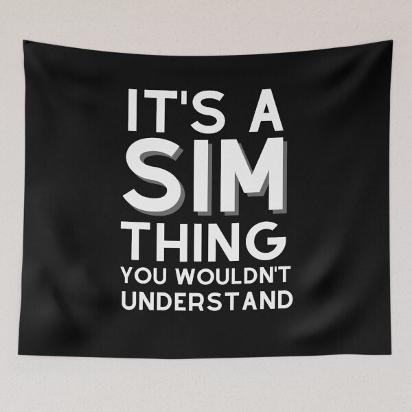 Item preview, Sim - Korean Last Name designed and sold by theKoreanRage.