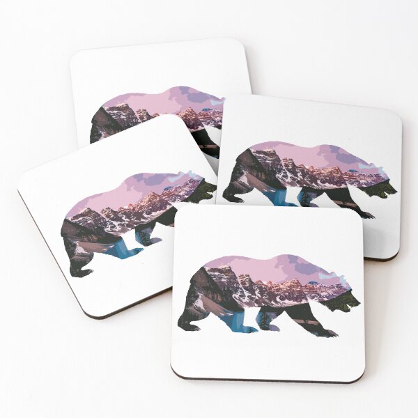 Item preview, Bear Mountain with Canadian Rocky Mountains Background designed and sold by Viajamoslowcost.