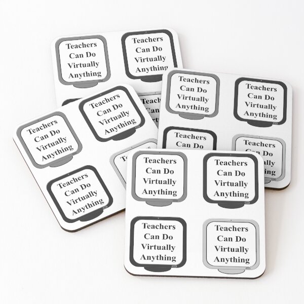 Item preview, Teachers Can Do Virtually Anything B&W designed and sold by toddbrooney.