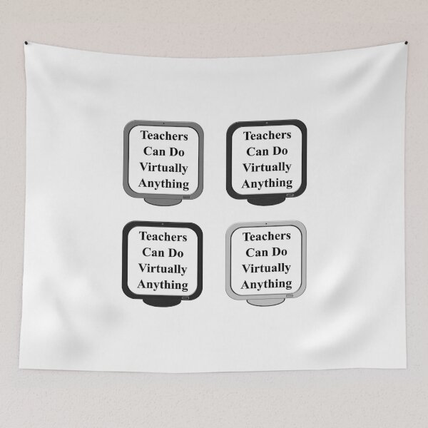 Item preview, Teachers Can Do Virtually Anything B&W designed and sold by toddbrooney.